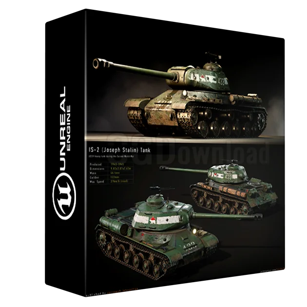 WW2 Tank - Tiger 2 - Advanced Tank Blueprint – Yarrawah Interactive