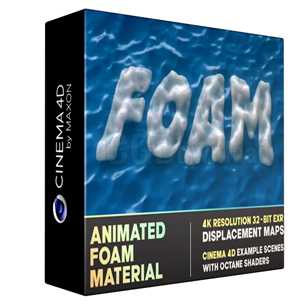 Realistic Animated Foam Material