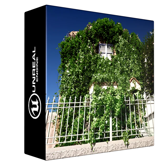 Crazy Ivy - Procedural Ivy & Vine Generator Plug-in - Auto Grow Plants In Editor