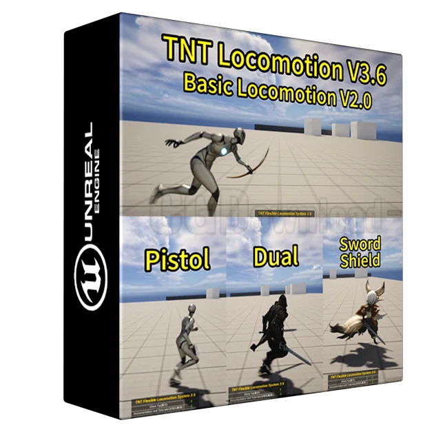 TNT Flexible Locomotion System.Multiplayer Ready