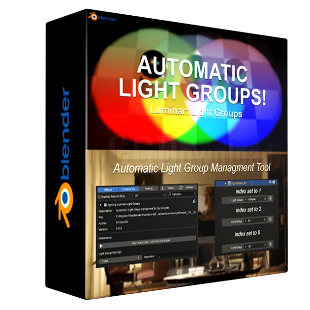 Luminar Light Groups