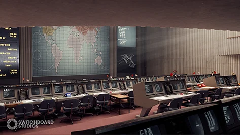 Space Launch Ground Control Command Center скачать