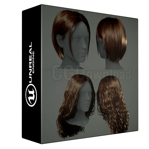 Hairstyles Pack: Female v02