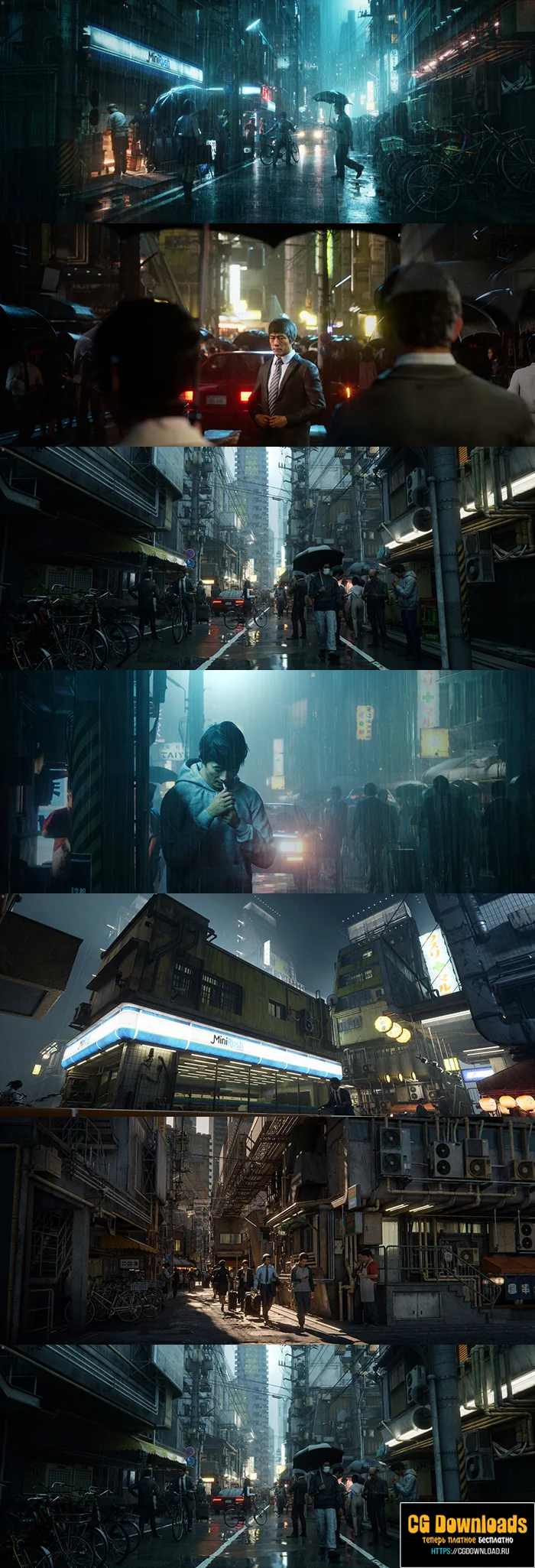 Tokyo Back Alleys - Bigmediumsmall | CGDownload