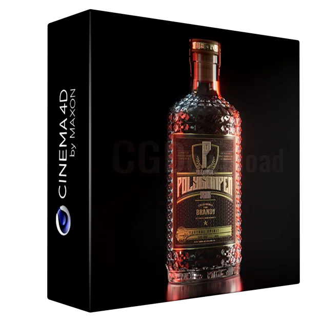 Advanced Bottle Modeling and Rendering in Cinema 4D and Redshift