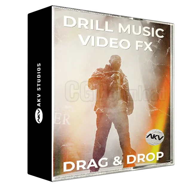 AKV Studios – Drill Music Video FX Presets