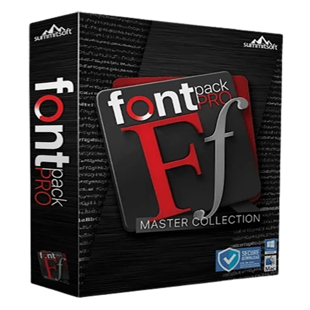 Summitsoft FontPack Pro Master Collection 