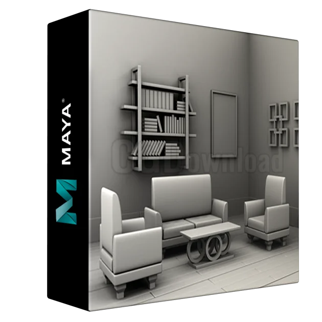 3D Furniture Design with Maya : Living Room