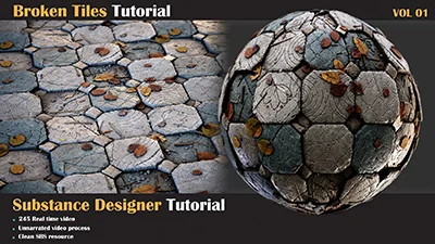 Broken Tiles Tutorial – VOL 01 скачать