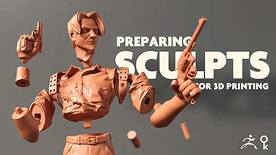 Preparing sculpts for 3d printing скачать