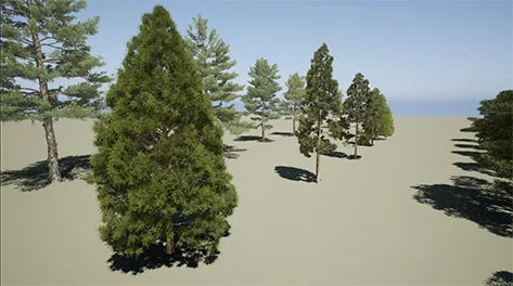 Realistic pine treesV3 скачать