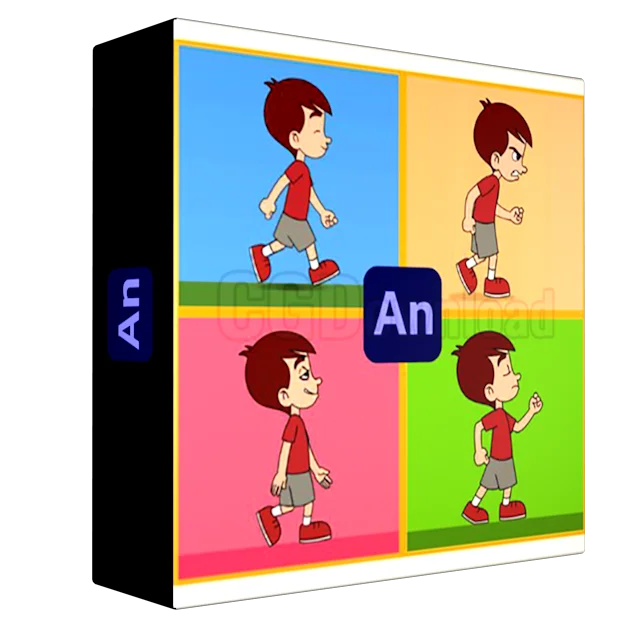 Learn to Animate Character Attitude Walks in Adobe Animate