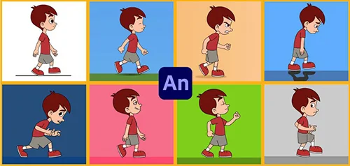 Learn to Animate Character Attitude Walks in Adobe Animate скачать