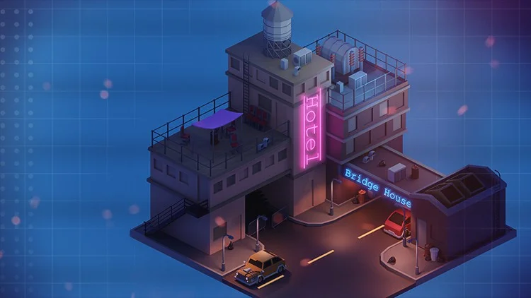 Creating Low Poly Cyberpunk Scenes with Blender скачать