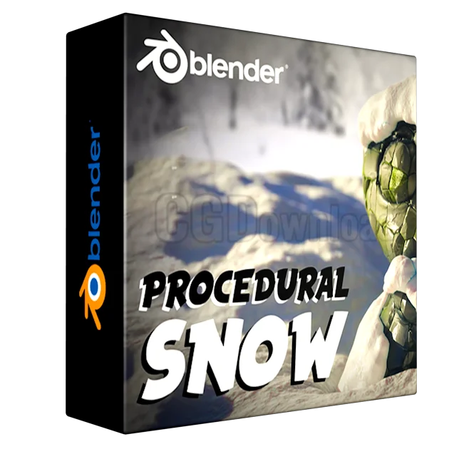 Blender - Snowify (Procedural Snow Generator)