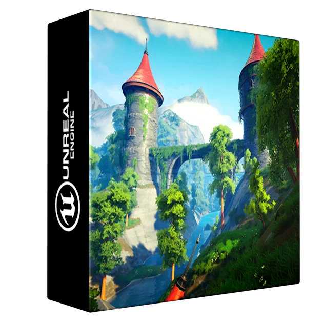 Dreamscape: Stylized Environment Tower - Stylized Nature Open World Fantasy