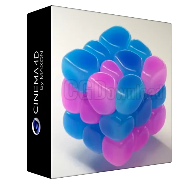 New C4D Soft Body Dynamics, Filling a Cube with Shapes