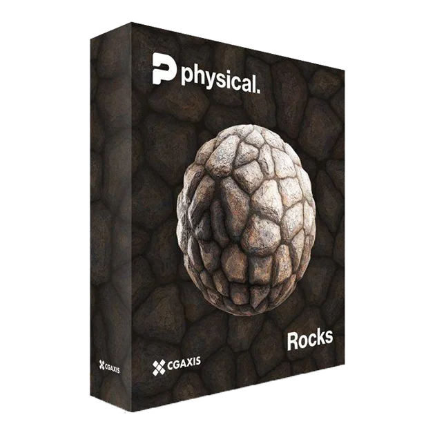 CGAxis – Physical Rocks PBR Textures