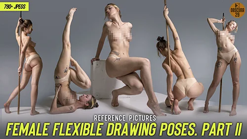 790+ Female Flexible Drawing Poses Part II скачать