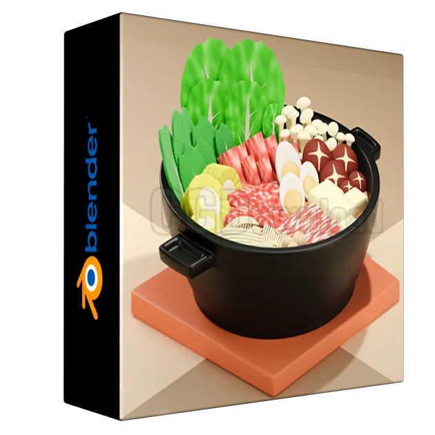  Blender : Create A Shabu Model