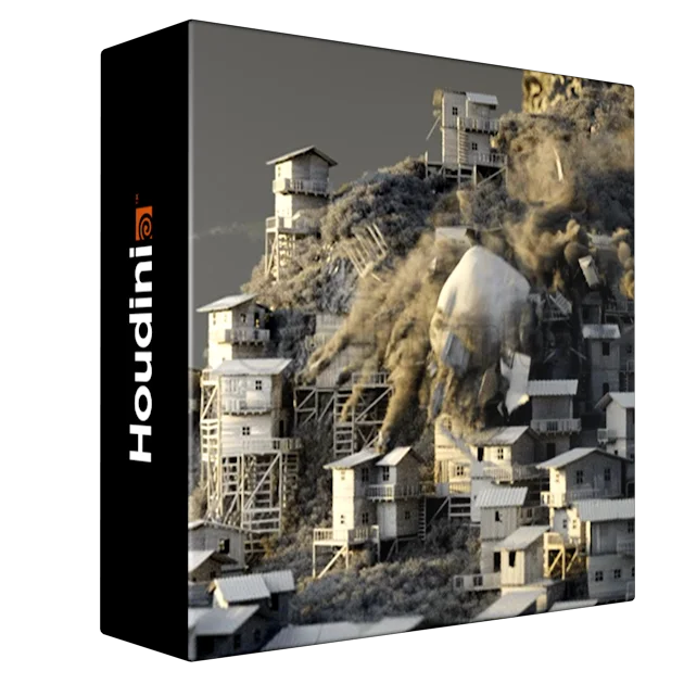 Large Scale Cinematic Destruction in Houdini