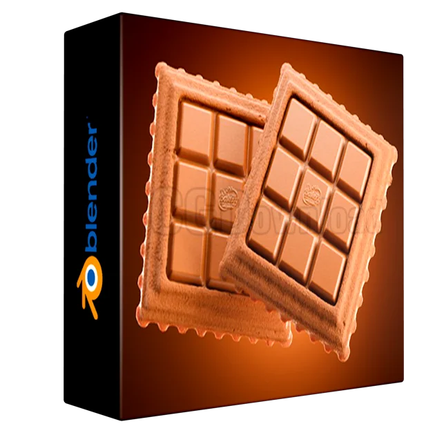 Blender 3d Product visualization masterclass : 3d biscuit