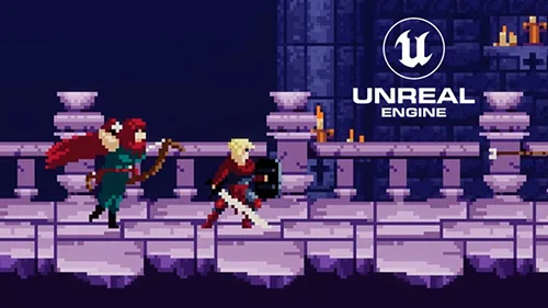 Unreal Engine 5 Create a multiplayer 2D game from scratch скачать