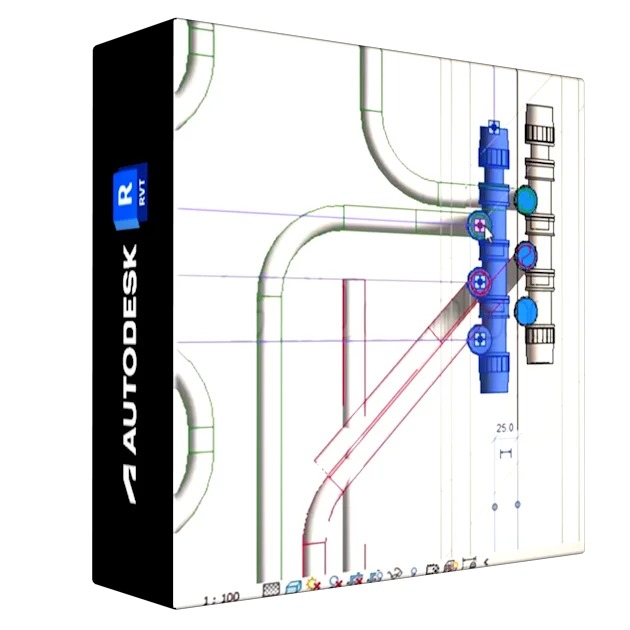 Revit MEP- Domestic Water and Under Floor Heating Pipes