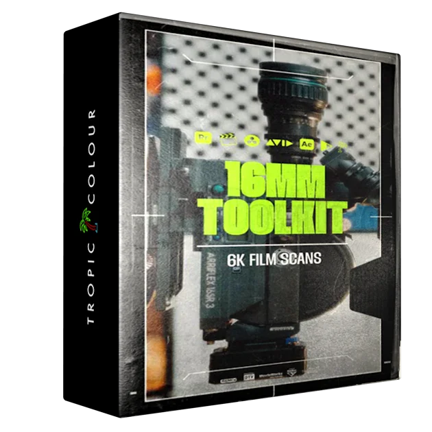 Tropic Colour - 16mm FIlm Grain Assets & Toolkit