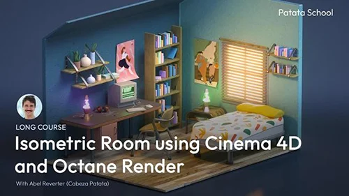 How to Make an Isometric Room in Cinema 4D and Octane скачать