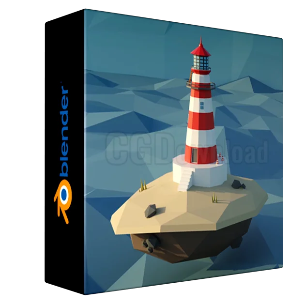 Create A Lighthouse on The Island in Blender 3D