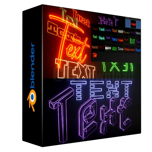 Neon Text Addon