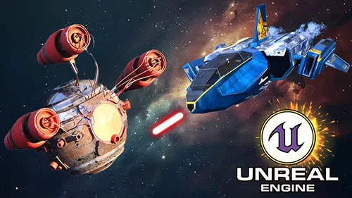 Unreal Engine 5 Blueprints Step-by-Step Space Shooter Game скачать