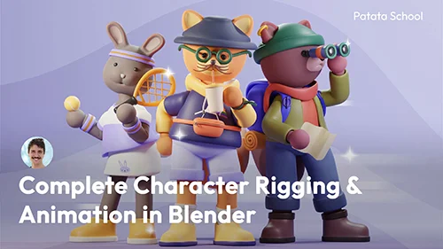 Complete Character Rigging & Animation in Blender скачать