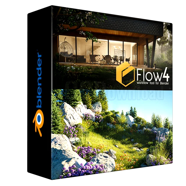 Flow 4 - Asset Tool For Blender