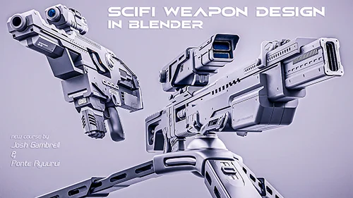 Blender Bros - SciFi Weapon Design In Blender скачать