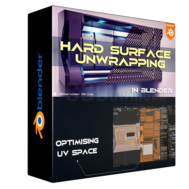 Blender Bros - Hard Surface Unwrapping in Blender