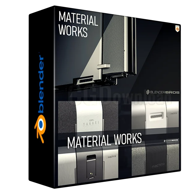 Blender Bros - Material Works For Blender 4.0