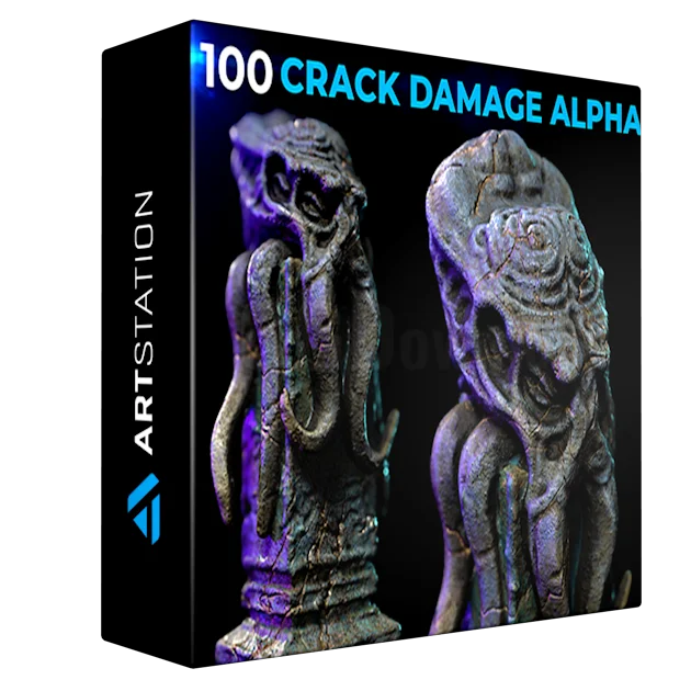 100 Crack Damage Alpha
