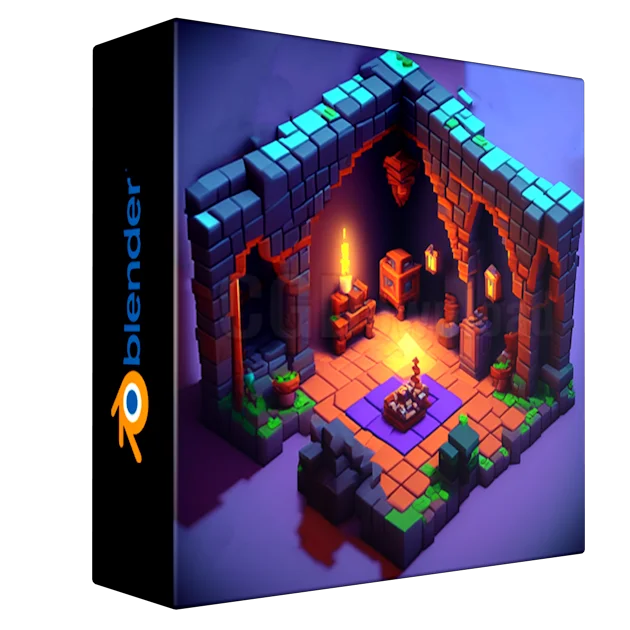 Creating a Voxel-Style Castle Room