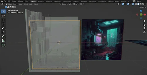 Designing a Room with Cyberpunk Themes скачать