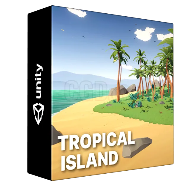 Tropical Island - Stylized Fantasy RPG Environment