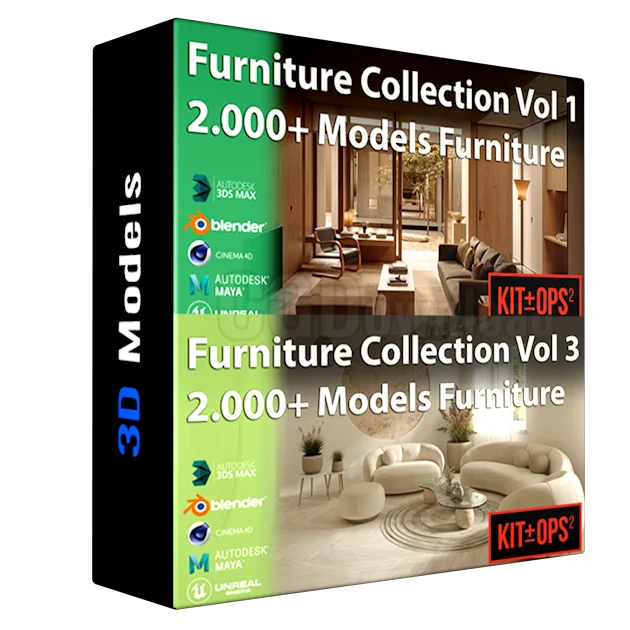 Interior Models VOL1,VOL3