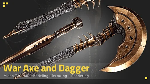 Axe & Dagger - Tutorial Full Process скачать