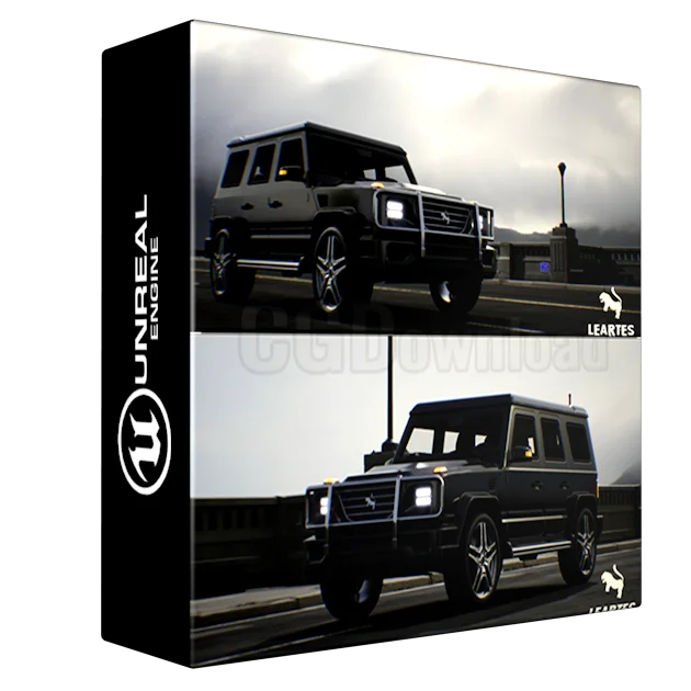SUV 01 Driveable / Animated / Realistic