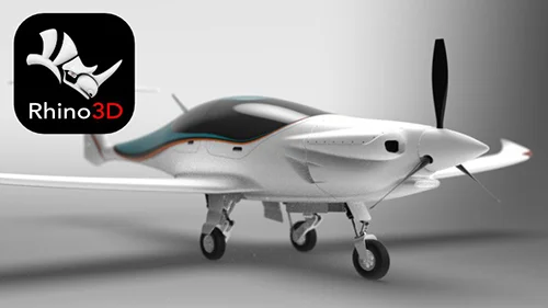 Rhino3D Aircraft NURBS Professional 3D Modeling Course скачать