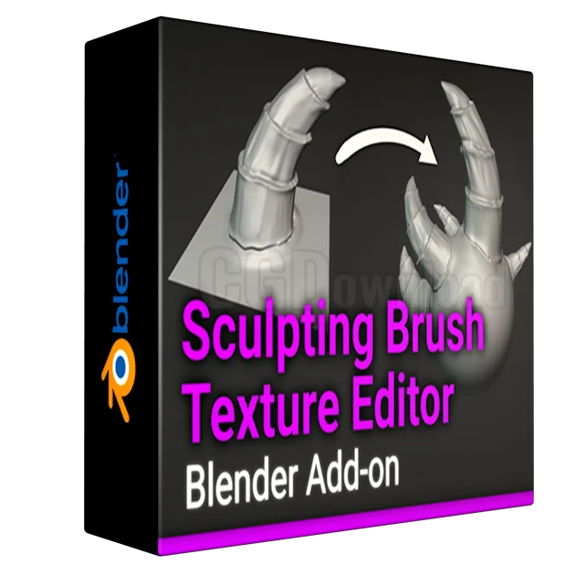 Sculpting Brush Texture Editor