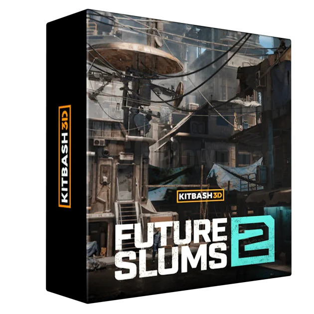 KitBash3D Future Slums 2