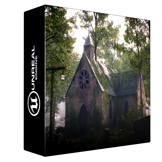 Creating an Abandoned Church Environment in Unreal Engine 5