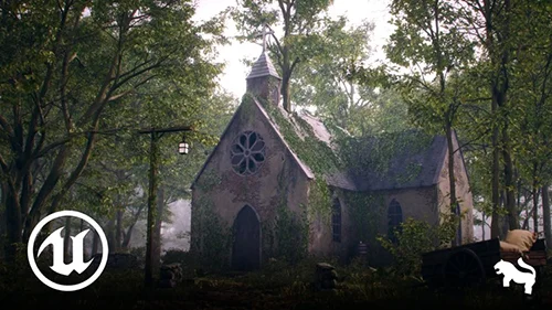 Creating an Abandoned Church Environment in Unreal Engine 5 скачать